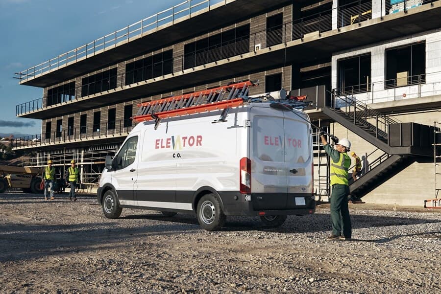 plumbing van